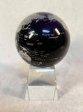 Mova Classic 4.5" Self-Rotating World Globe with Crystal Base - Brand New!