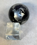 Mova Classic 4.5" Self-Rotating World Globe with Crystal Base - Brand New!