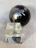 Mova Classic 4.5" Self-Rotating World Globe with Crystal Base - Brand New!