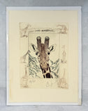 Giraffe Limited Edition Print, Signed by Artist
