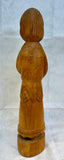Junior TE - PI 18" Carved Wood Statuette