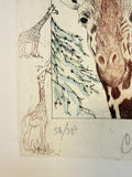 Giraffe Limited Edition Print, Signed by Artist