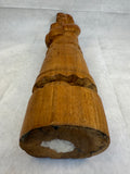Junior TE - PI 18" Carved Wood Statuette