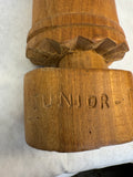 Junior TE - PI 18" Carved Wood Statuette