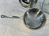Cuisinart Cookware Set - 4 qt. Pan, 2 qt. Pot, 1.5 qt. Pot w/Lids