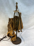 Rose & Bros. Co. Antique Parasol Umbrella Lamp