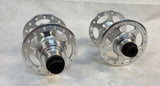 All-City New Sheriff SL Front Hub & Rear Hub, 32H Silver - Brand New!