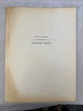 Sailing Ships by Oliver Warner with 12 Lithographs, 2nd Edition 1964