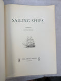 Sailing Ships by Oliver Warner with 12 Lithographs, 2nd Edition 1964