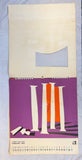 Dan Reisinger 1964 El Al Airlines Calendar Land of Israel Through the Ages (missing September)