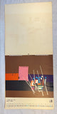 Dan Reisinger 1964 El Al Airlines Calendar Land of Israel Through the Ages (missing September)