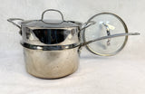 Cuisanart 3 Qt. Sauce Pan with Steamer Set