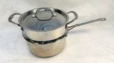Cuisanart 3 Qt. Sauce Pan with Steamer Set