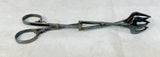 Eales 1779 Silver Plate Articulated Ice/Sugar Cube Tongs