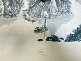 Guilin Mountain Landscapes, Guangxi China Calligraphy Drawings - Lot of 10