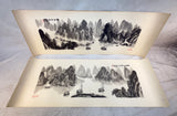 Guilin Mountain, Guangxi China Landscapes, Calligraphy Drawings - Lot of 10