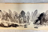 Guilin Mountain, Guangxi China Landscapes, Calligraphy Drawings - Lot of 10