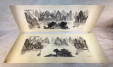Guilin Mountain, Guangxi China Landscapes, Calligraphy Drawings - Lot of 10