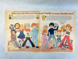 1975 Health Tex Hard Answers to Hard Questions Children's Educational Ads - Lot of 41