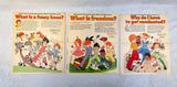 1975 Health Tex Hard Answers to Hard Questions Children's Educational Ads - Lot of 41