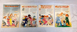1975 Health Tex Hard Answers to Hard Questions Children's Educational Ads - Lot of 41