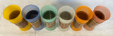 Siesta Ware Wood Wrapped Tiki Tumblers - Set of 6