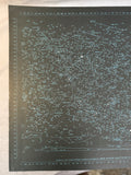 1973.50 Celestial Map Plotted and Drawn by David Teske