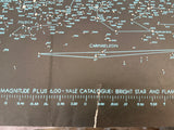1973.50 Celestial Map Plotted and Drawn by David Teske