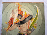 Vintage Original Theatrical Costume Design, Signed by Artist