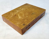 Vintage Nut Cracker with 11 Picks in Wood Box Set