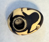 Hand-Carved Tagua Nut Mini Smoking Pipes - Set of 4