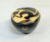 Hand-Carved Tagua Nut Mini Smoking Pipes - Set of 4