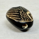 Hand-Carved Tagua Nut Mini Smoking Pipes - Set of 4