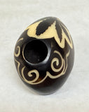 Hand-Carved Tagua Nut Mini Smoking Pipes - Set of 4