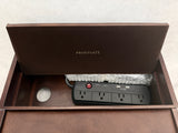 Frontgate Burlwood Storage Charging Station #36391 - Brand New!