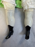 20" Porcelain Doll with New Body Clothes