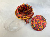 1996 Longaberger Small Pumpkin Basket with Liner