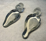 Pair of Blenko Holiday Bottles