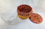 1996 Longaberger Large Pumpkin Basket with Liner