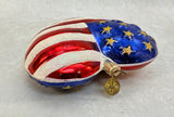 Christopher Radko 5" Brave Heart Patriotic Ornament