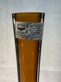 Gral Germany MCM Brown Cased Glass Vase
