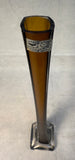 Gral Germany MCM Brown Cased Glass Vase