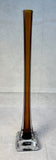 Gral Germany MCM Brown Cased Glass Vase