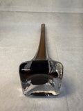 Gral Germany MCM Brown Cased Glass Vase