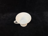 Harvest Grape Indiana Glass Co. Milk Glass Pitcher & 7 Cups - 8 Pieces