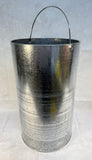 Yellow Metal Pushboy Trash Bin