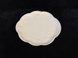 Harvest Grape Indiana Glass Co. Milk Glass Snack Luncheon Plates & Cups - 8 Sets / 16 Pieces