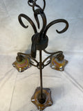 Quoizel Todd Phillips Art Glass 3-Light Chandelier