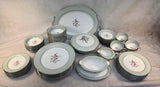 Vintage Noritake Regina 5442 Dinnerware Set - 8 Place Settings + Serving Pieces - 58 Items