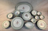 Vintage Noritake Regina 5442 Dinnerware Set - 8 Place Settings + Serving Pieces - 58 Items